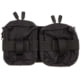 HRT Tactical Gear Dual Removable GP Zip-On Panel, Black, HRT-ZPGP02-AA-BK