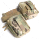 HRT Tactical Gear Zip-On Dual Removable GP Pouches, Multicam, One Size, HRT-ZPGP02-AA-MC