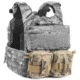 HRT Tactical Gear Zip-On Dual Removable GP Pouches, Multicam, One Size, HRT-ZPGP02-AA-MC