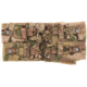 HRT Tactical Gear Quad Flashbang Zip-On Panel, Multicam, HRT-ZPFBP1-AA-MC