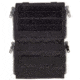 HRT Tactical Gear Molle Zip-On Panel, Black, HRT-ZPMOL1-AA-BK