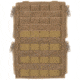 HRT Tactical Gear Molle Zip-On Panel, Coyote, HRT-ZPMOL1-AA-CB