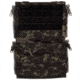 HRT Tactical Gear Molle Zip-On Panel, Multicam Black, HRT-ZPMOL1-AA-MB