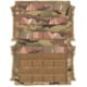 HRT Tactical Gear Molle Zip-On Panel, Multicam, HRT-ZPMOL1-AA-MC