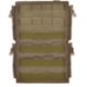 HRT Tactical Gear Molle Zip-On Panel, Ranger Green, HRT-ZPMOL1-AA-RG