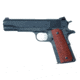 High Standard Firearms Camp-Perry Pistol, .45 ACP, 5in barrel, stainless, blued or parkerized frame, checkered walnut grip, recoil operated semi-automatic, fixed front and rear, 7 round magazine, HSF-CP-45-5-1-FRRMPG