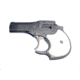 High Standard Firearms Derringer Pistol, .22 Long Rifle, 3.5in barrel, nickel finish steel frame, white grip, over-under breech, , 2 round magazine, HSFD-.22LR-3.5-1-FRRMPG