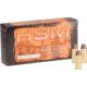 HSM Ammunition Self Defense .357 SIG 125 Grain Hollow Point Brass Cased Centerfire Pistol Ammo, 50 Rounds, HSM-357Sig-2-N