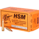 HSM Ammunition Varmint .17 Remington 25 Grain Hollow Point Brass Cased Centerfire Rifle Ammo, 50 Rounds, HSM-17R-2-N