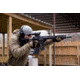 Ma Shooting AR 15 with ACOG Scope