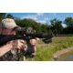 Man Shooting AR15 With an EOTech OPMOD EXPS3 and G33 Magnifier