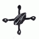 Hubsan Body Shell for H107 Quadcopter, Black/White HICH107-A31BW