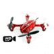 Hubsan Quad Copter W/Camera, Red and Silver 61170