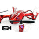 Hubsan Quad Copter W/Camera, Red and Silver 61170