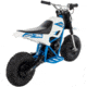 Huffy CR8-R Battery Operated Ride On Minibike, White/Blue, 33in, 17201