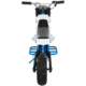 Huffy CR8-R Battery Operated Ride On Minibike, White/Blue, 33in, 17201