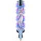 Huffy Frozen ll Electro-Light Inline Kids Scooter - Girls, Blue/White/Purple, 28932