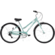Huffy Hyde Park Lightweight Comfort Bike, 7 Speed - Womens, Mint, 27.5 inch, 76710