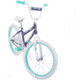 Huffy So Sweet Kids Bike - Girls, Blue/Purple/White, 20 in, 23310