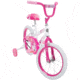 Huffy So Sweet Kids Bike - Girls, White/Pink, 16in, 21810