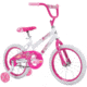 Huffy So Sweet Kids Bike - Girls, White/Pink, 16in, 21810
