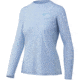 HUK Performance Fishing And Bars Pursuit Shirt - Womens, Coastal Sky, S, H6120100-427-S