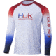 HUK Performance Fishing Flare Double Header Shirt - Mens, Americana, S, H1200405-695-S