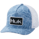 HUK Performance Fishing Linear Leaf Trucker - Womens, Titanium Blue, One Size, H6300033-428-1