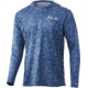 HUK Performance Fishing Icon X Running Lakes Hoodie - Mens, Titanium Blue, M, H1200393-428-M