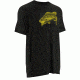 HUK Inked Bass Tee, Dark Grey Heather, XXXL H1000039DGHXXXL