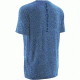 HUK Inked Bass Tee, Heather Carolina Blue, Medium H1000039HCBM