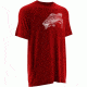 HUK Inked Bass Tee, Heather Red, Medium H1000039HRDM