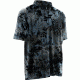 HUK Kryptek Icon Polo, Large, Neptune H1200066NEPL