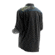 HUK KScott Bass &amp; Blue Phenom Long Sleeve Woven Shirt, Black, Medium H1500017BLKM