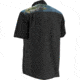 HUK KScott Bass &amp; Blue Phenom Short Sleeve Woven Shirt, Black, XXXL H1500015BLKXXXL
