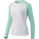 HUK Performance Fishing Marlin Palm Horizon Double Header - Womens, Beach Glass, S, H6120091-339-S