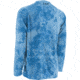 HUK Mens Kryptek LoPro Performance Raglan Long Sleeve Shirt, Kryptek Carolina Blue H1200108GCBXXL