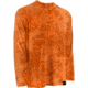 HUK Mens Kryptek LoPro Performance Raglan Long Sleeve Shirt, Kryptek Orange H1200108GORXXXL