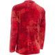 HUK Mens Kryptek LoPro Performance Raglan Long Sleeve Shirt, Kryptek Red H1200108GRDS