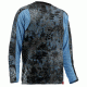 HUK Mens Trophy Kryptek Long Sleeve Tee Shirt, Kryptek Neptune H1200080NEPS