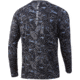 HUK Performance Fishing Ocean Palm Pursuit L/S Shirt - Men's, Volcanic Ash, M, H1200406-013-M