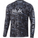 HUK Performance Fishing Ocean Palm Pursuit L/S Shirt - Men's, Volcanic Ash, M, H1200406-013-M