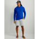 HUK Performance Fishing A1A Performance Hoodie - Mens, Ocean Blue, Large, H1200650-460-L