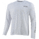 HUK Performance Fishing American Large Long Sleve Graphic T-Shirts - Mens, White, Small, H1200216-100-S