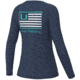 HUK Performance Fishing And Bars Pursuit Long-Sleeve Shirt - Womens, Sargasso Sea, Extra Large, H6120100-409-XL