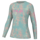 HUK Performance Fishing Aqua Dye Pursuit Crew Shirt - Womens, Marine Blue, XS, H6120173-372-XS