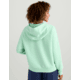 HUK Performance Fishing Bayside 1/2 Zip Hoodie - Womens, Seafoam Mist, Large, H6130030-366-L