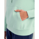 HUK Performance Fishing Bayside 1/2 Zip Hoodie - Womens, Seafoam Mist, Large, H6130030-366-L