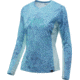 HUK Performance Fishing Camo Icon X Long Sleeve Top - Womens, Boca Grande, Medium, H6120021-446-M