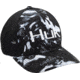 HUK Performance Fishing Camo Trucker Stretch Headwear, Cap - Men's, Hydro Blackwater, Large - Extra Large, H3000186-078-LXL